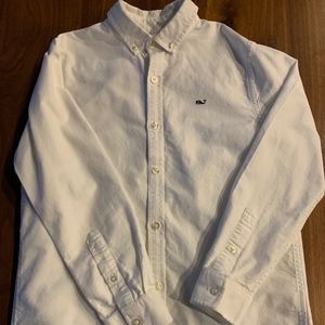 Kids Solid Oxford Whale Shirt